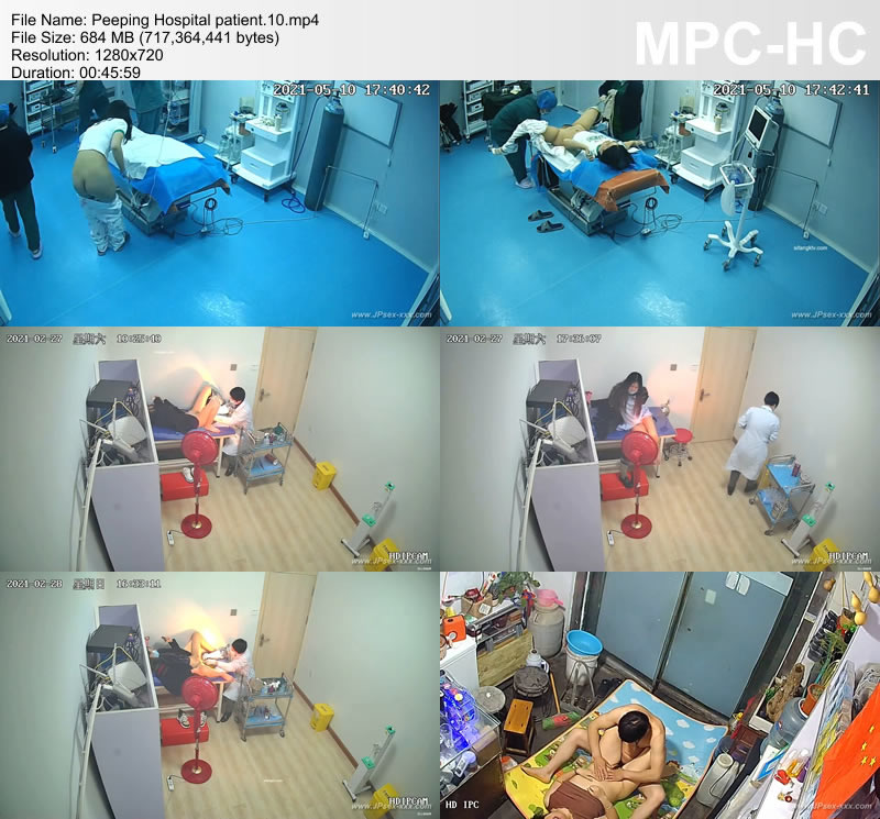 Peeping Hospital patient.10